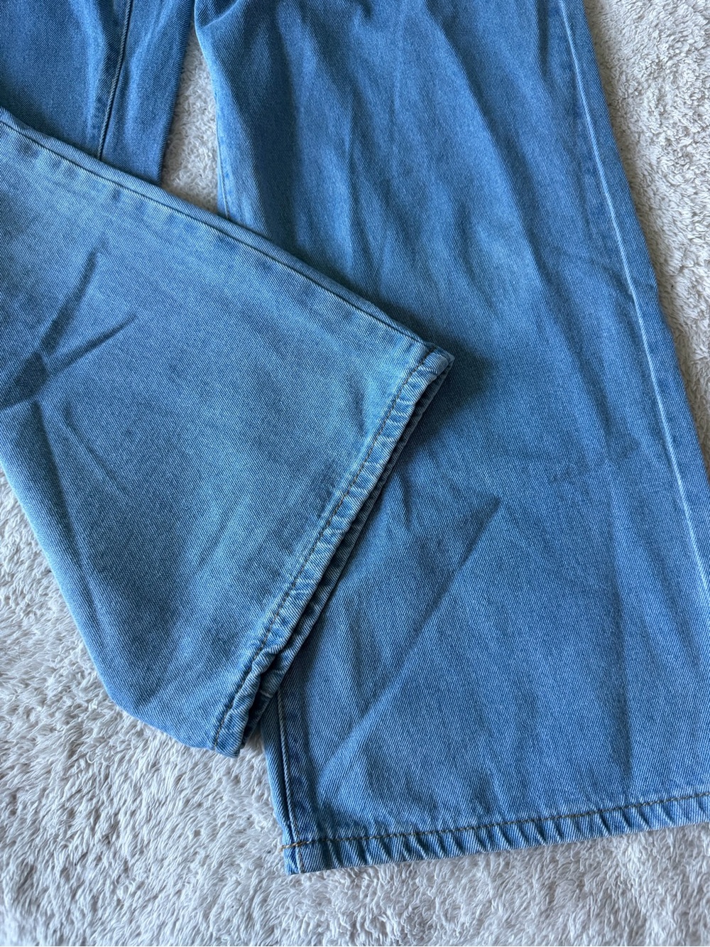 Edikted Y2K Low Waist Wide Leg Jeans sz XL - Picture 5 of 8